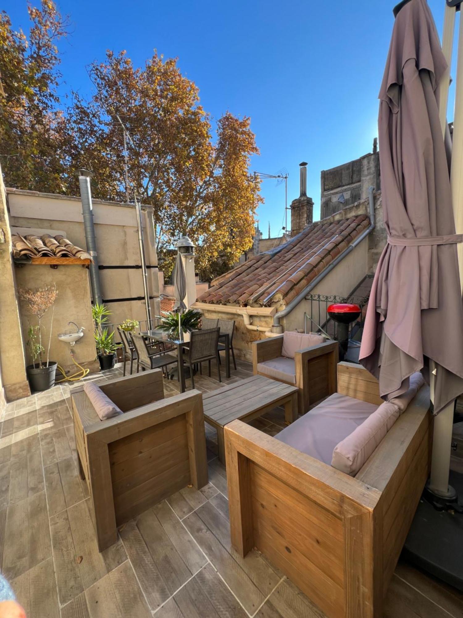 Апартаменти Renove, Vue Sur Palais Des Papes, Terrasse Et Wifi Troisieme Etage Авіньйон Екстер'єр фото